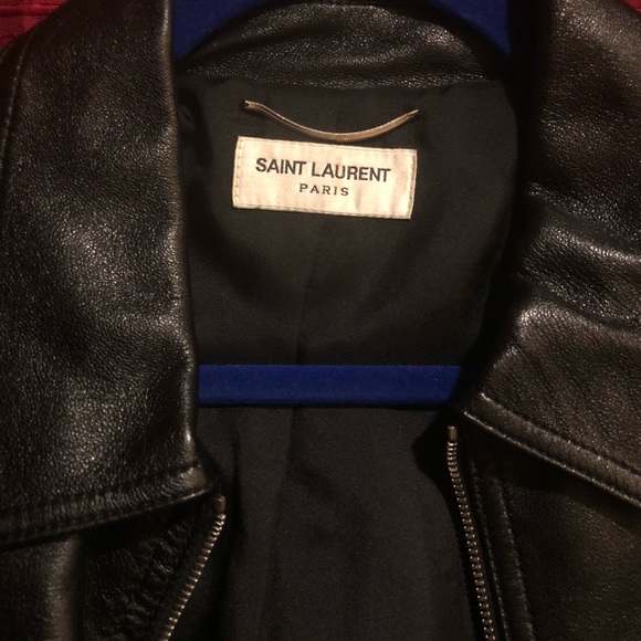 Saint Laurent Leather Jacket - Picture 4 of 4